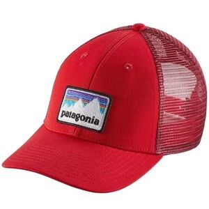 Patagonia Women's Red Trucker Hat Baseball Cap
